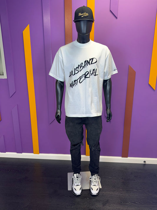 Heavyweight Mock Neck Statement Tee