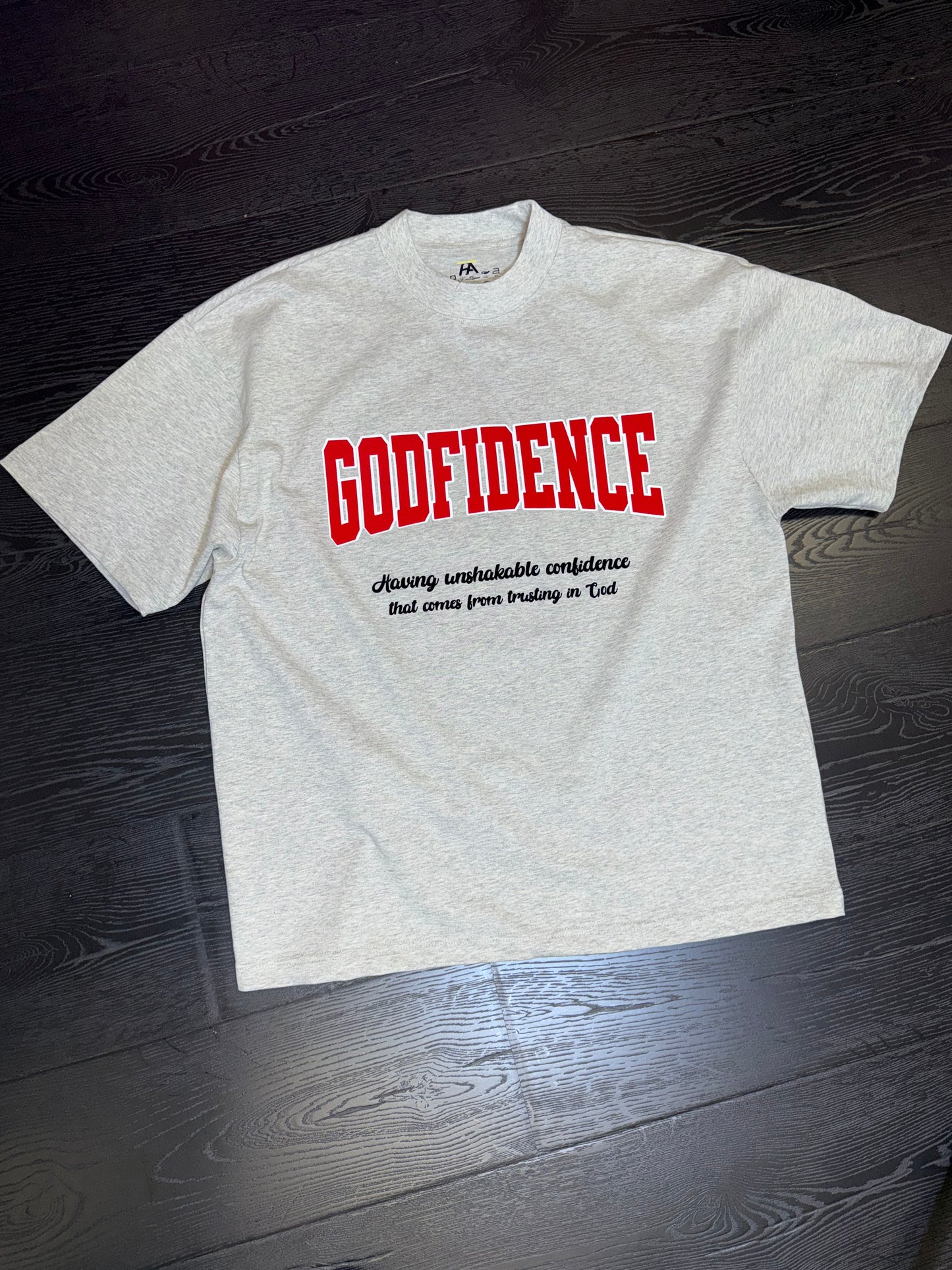 Heavyweight Mock Neck Statement Tee