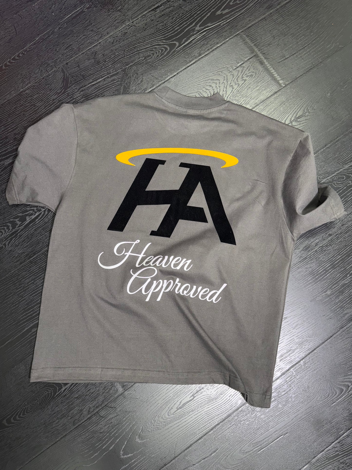 Heavy Weight Mock Neck Statement Tee