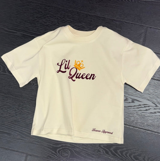Heaven Approved Kids "Lil Queen" Cool Kids Tee